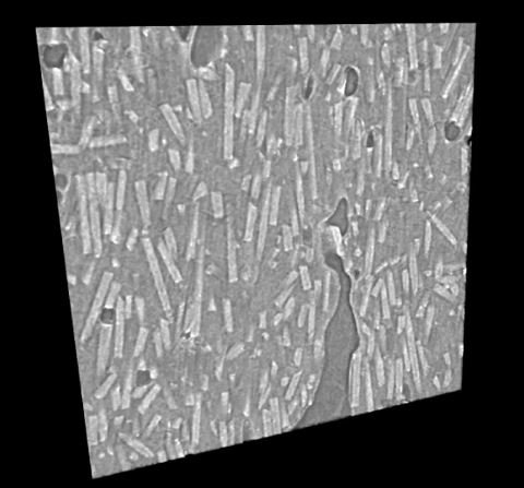 CFRP Void And Fiber Analysis By X-ray CT